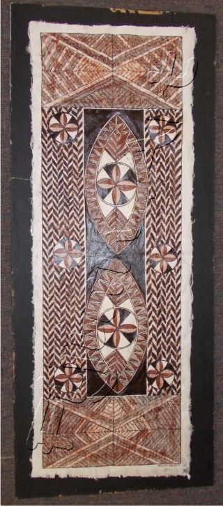 Traditional Fijian Art Painting by Nelson Salesi